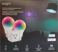Bright Wi-Fi Multi-Colour LED Smart Bulbs and