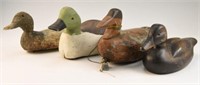 Lot #2268 - (4) decoys to include: Factory