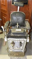 Lot #2293 - Vintage barber chair by Emil J.
