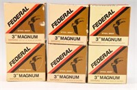 Lot #2315 - (6) boxes of Federal 12 gauge 3”