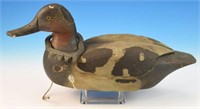 Lot #3998 - Solid Body Goldeye Decoy with rigged