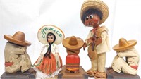 (5) Mexican Figures