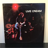 LIVE CREAM VINYL RECORD LP
