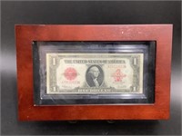 The Last large size $1 U.S Note