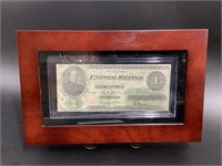 Washington First U.S $1 Bill