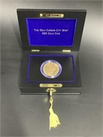 The ONLY Carson City Mint 20 Gold Coin