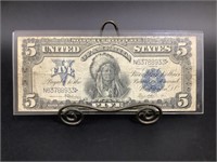 Indian $5 Silver Certificate