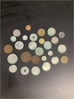 Assorted World coins