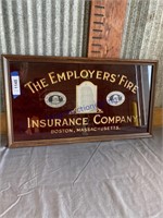 THE EMPLOYERES' GROUP FRAMED SIGN, 13.5 X 24.25"