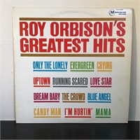 ROY ORBISON'S GREATEST HITS VINYL RECORD LP