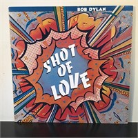 BOB DYLAN SHOT OF LOVE VINYL RECORD LP