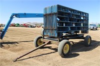 (20) Rural Mfg12' x 61" Corral Panels & Trailer