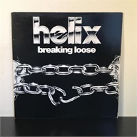 HELIX BREAKING LOOSE VINYL RECORD LP