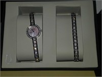 Bulova women's watch with Crystal band bracelet