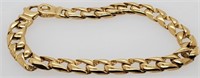 14 Kt. Gold Men's Cuban Bracelet Chain