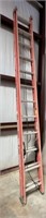 Louisville 24’ fiberglass adjustable ladder