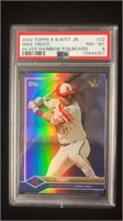 2021 TOPPS X MIKE TROUT SILVER RAINBOW SNR#
