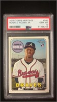 2018 TOPPS HERITAGE RONALD ACUNA JR. ROOKIE