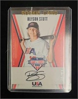 Sports - Bryson Stott 2019 USA Stars & Stripes