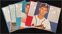 Sports - (6) 1952 Red Man Tobacco Baseball Cards
