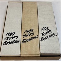 (3) Hand Collated Topps Baseball Card Sets