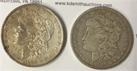 1889 & 1889O Morgan Silver Dollars
