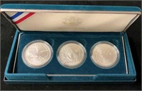 1994 US Veterans Commemorative UNC 3 Coin Set