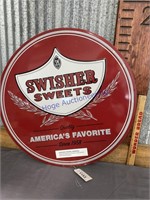 SWISHER SWEETS TIN SIGN, 21"