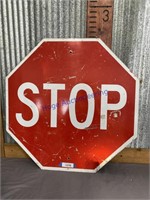 STOP SIGN, 30 X 30"