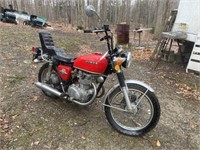1972 Honda 450 Motorcycle