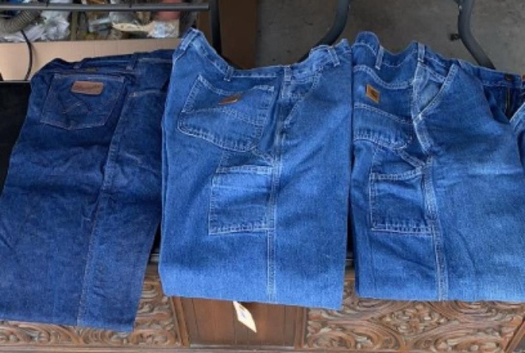 (3) PAIR OF JEANS | Live and Online Auctions on HiBid.com