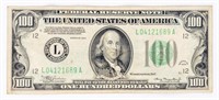 Coin 1934 $100 Federal Reserve Note Currency