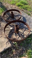2-Iron Wheels 
4” x 32”