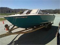 1971 Chris Craft Lancer boat and trailer