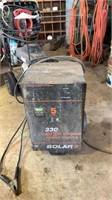 Solar 12v battery charger.
 Good working