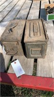 Two ammo cans