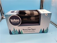 Totes toasties men's memory foam slippers