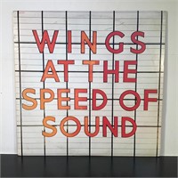 WINGS AT THE SPEED OF SOUND VINYL RECORD LP