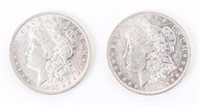 Coin 2,1880-O Micro "o", Morgan Silver Dollars,AU