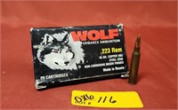 Wolf Performance Ammunition .223 Rem . Full box