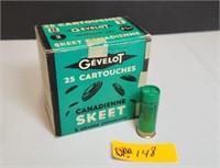 Gevelot Canada Skeet Target Load 12 gauge. Full