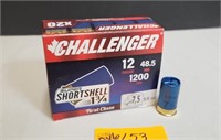 Challenger short shell 12 Gauge - Full Box