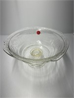 CLEAR GLASS CANDY DISH