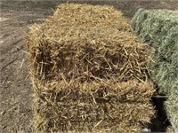 10 Small Square Bales of Straw