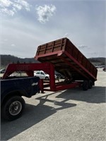 (T) Hillsboro 16’ gooseneck dump trailer