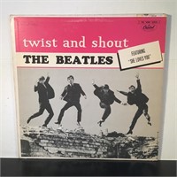 THE BEATLES TWIST AND SHOUT VINYL RECORD LP