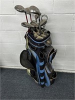 Thunderbolt golf clubs and more w bag