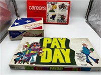 Vintage game lot! Pay day trivial pursuit careers