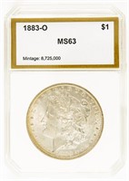Coin 1883-O Morgan Silver Dollar, PCI-MS63