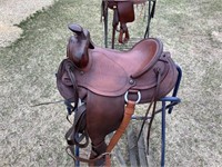 Older 14" #3970 All Leather Saddle